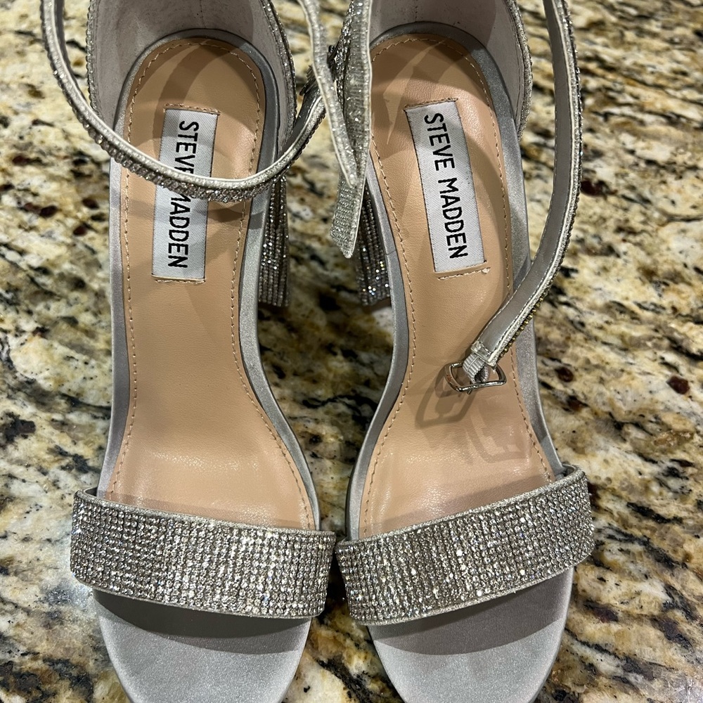 Steve Madden Rhinestone heels